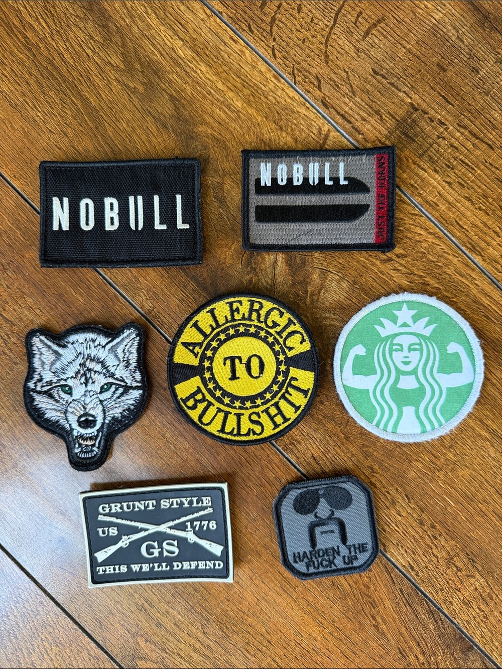 Gym Bag Patches